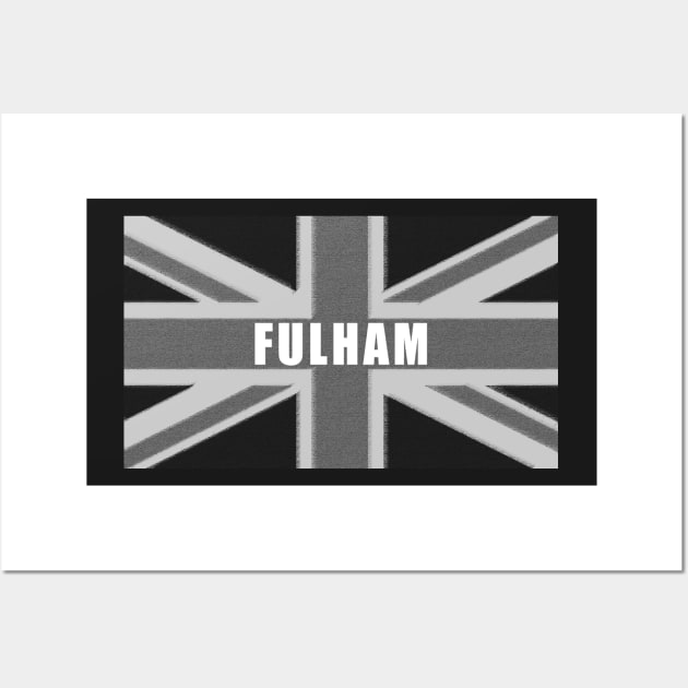 FULHAM UNION JACK Wall Art by Confusion101